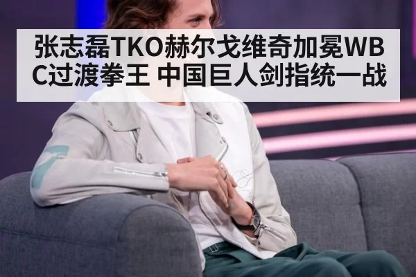 张志磊TKO赫尔戈维奇加冕WBC过渡拳王 中国巨人剑指统一战